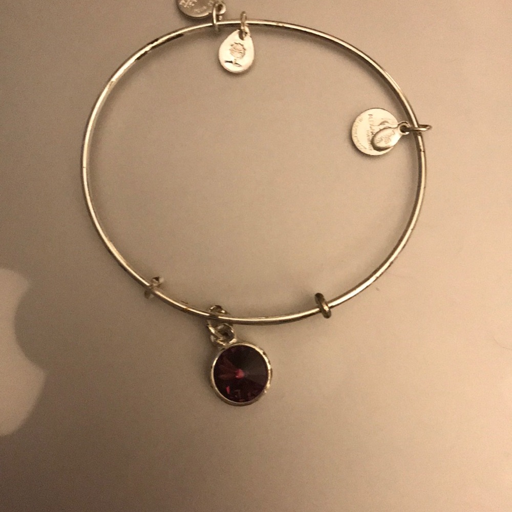 Amethyst Alex and Ani bracelet